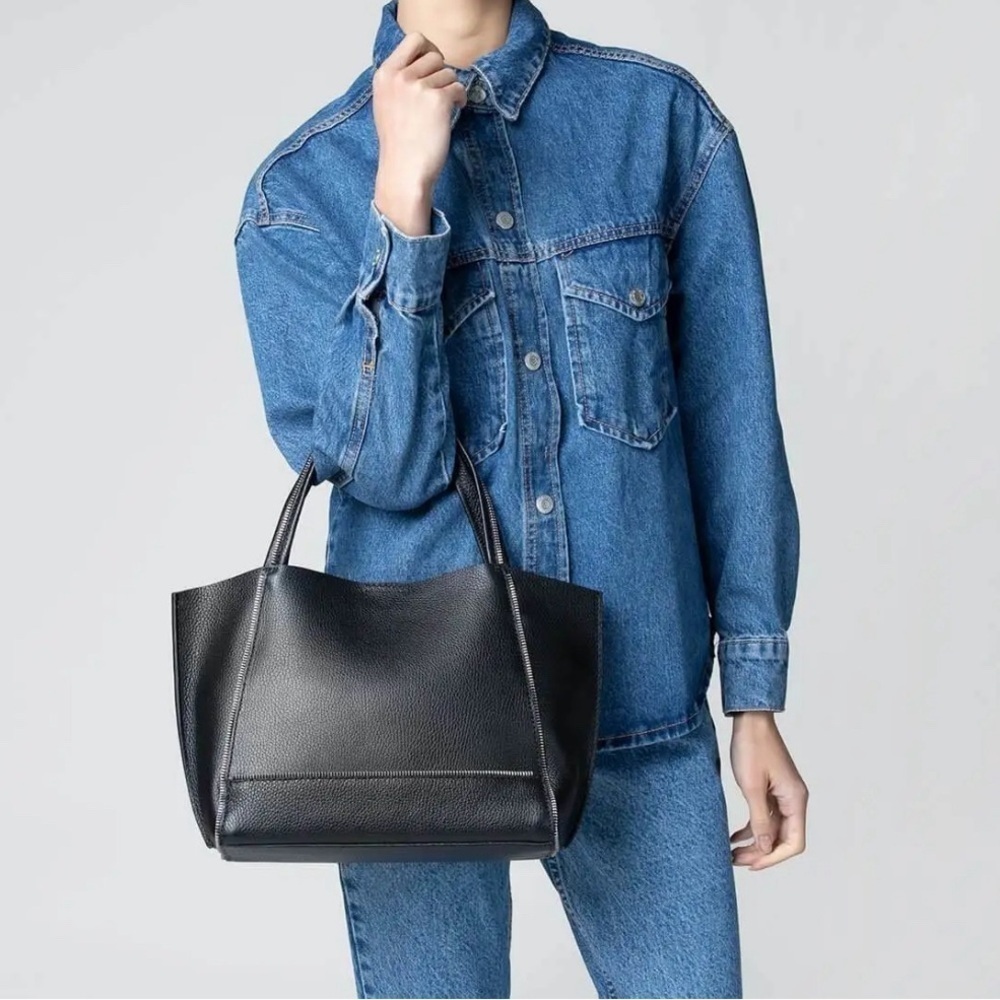 Botkier Leather Soho Bite Size Tote Crossbody Bag - Picture 5 of 10